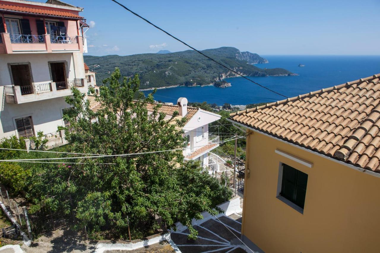 Family House In Lakones Villa Paleokastritsa Buitenkant foto